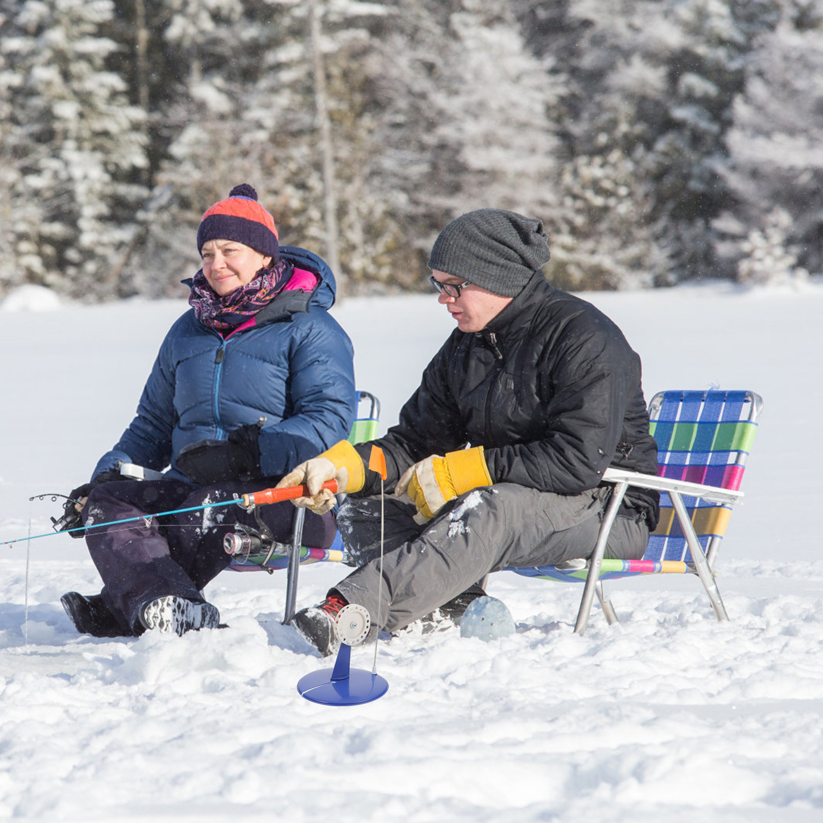 Ice Fishing Flag Premium Mater - Fishing Rod Ice ulasan dan harga