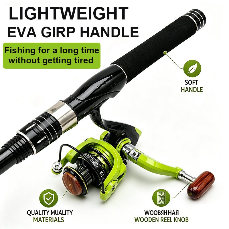 Spinning Fishing Rod and Reel  - Fishing Rod Spinning ulasan dan harga