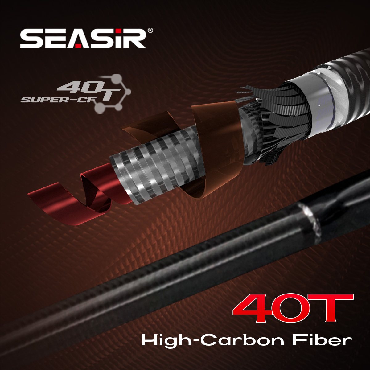 Seasir Salminus XF M/MH Spinin - Fishing Rod Surf ulasan dan harga