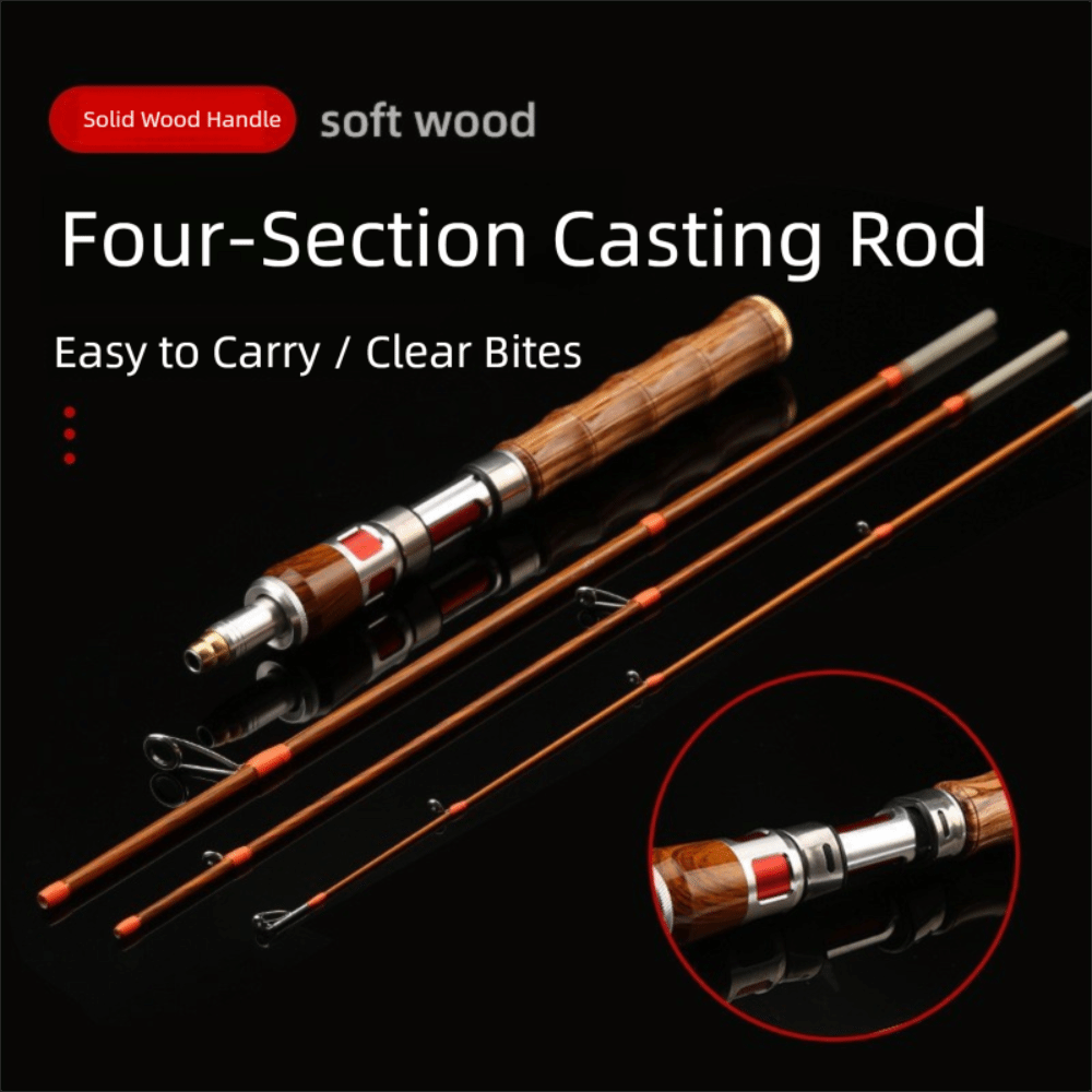 4 Sections Spinning Fishing Ro - Fishing Rod Spinning ulasan dan harga