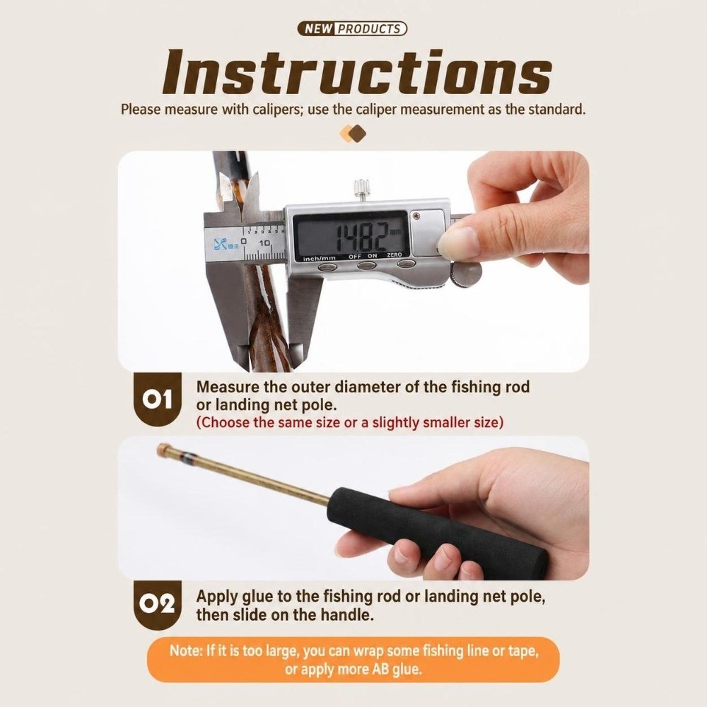 EVA Fishing Rod Handle Mini Si - Fishing Rod Building Kit ulasan dan harga