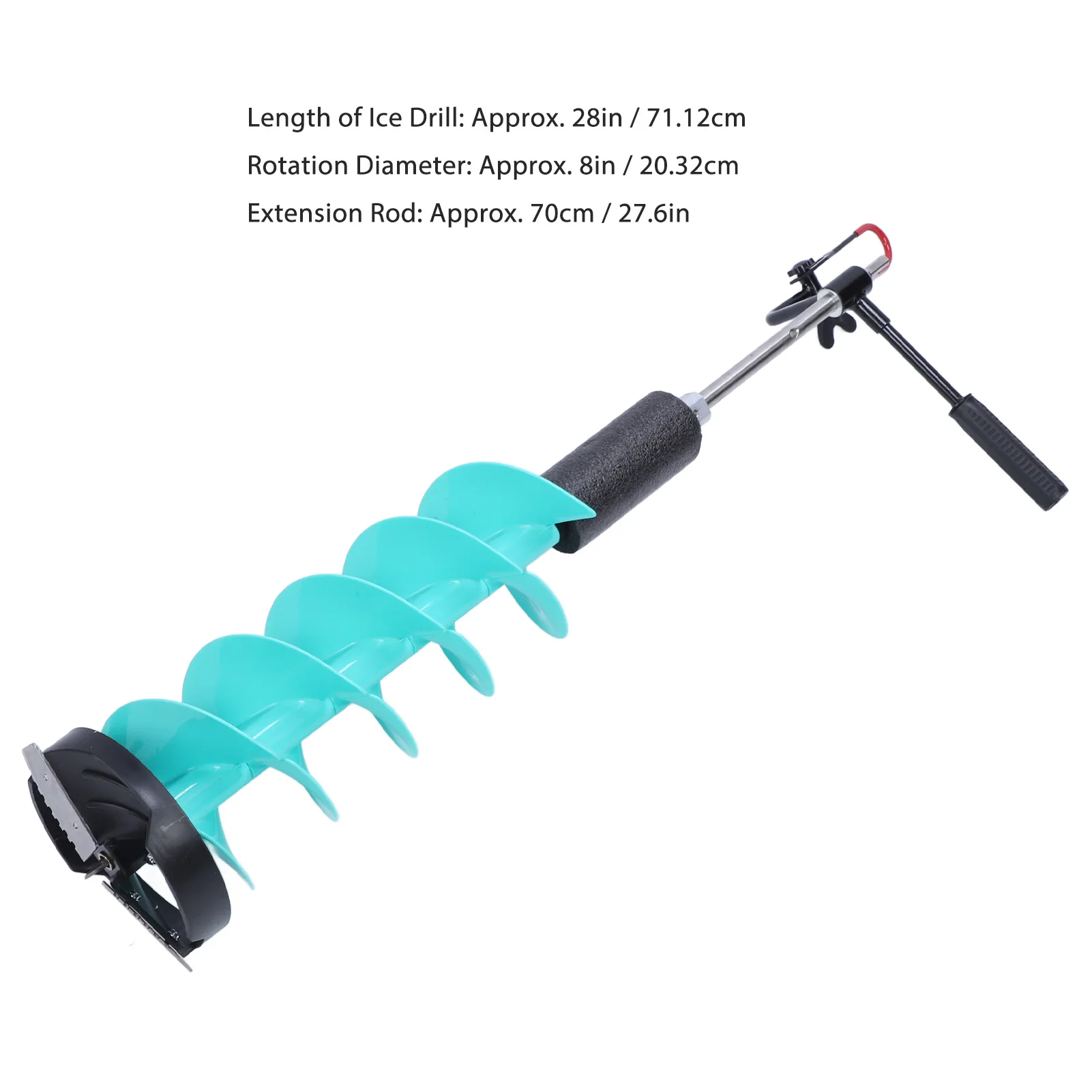Electric Ice Auger Kit, 8in Ic - Fishing Rod Ice ulasan dan harga