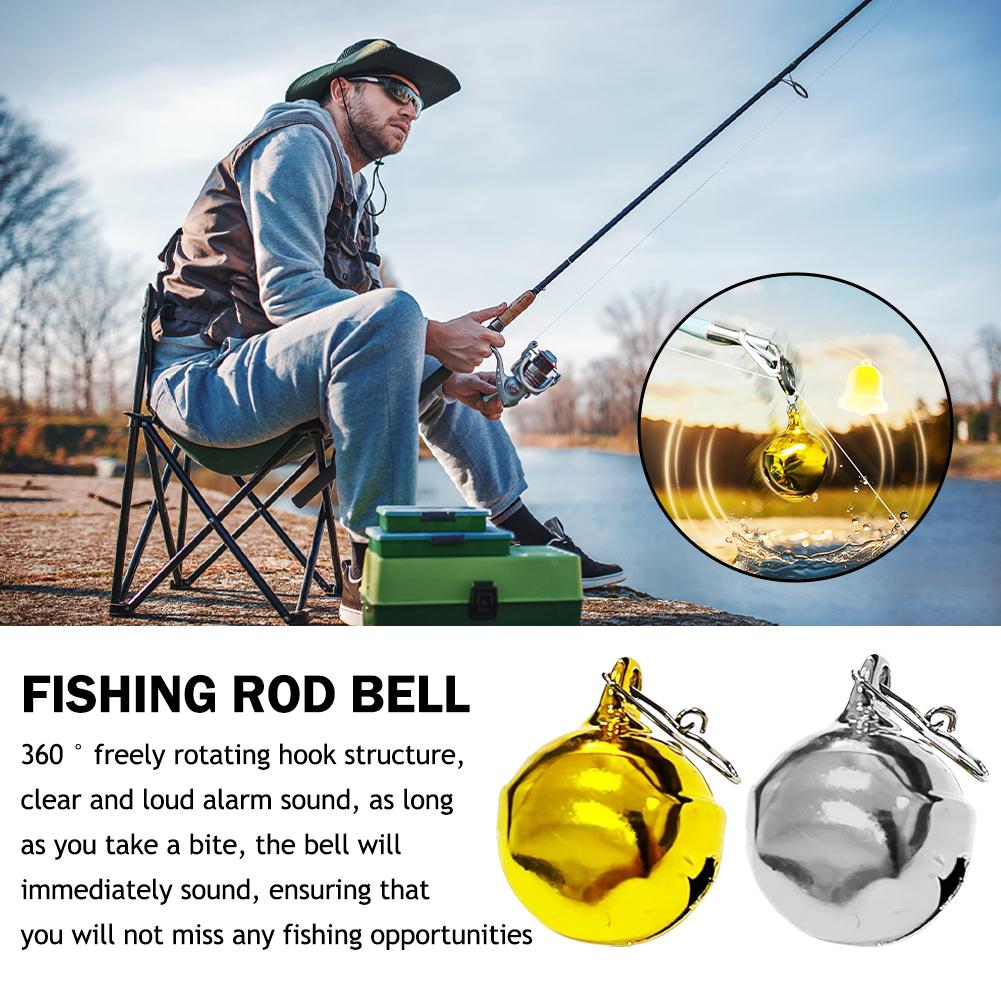 10pcs Fishing Bell Alarm Clip  - Fishing Rod Ice ulasan dan harga