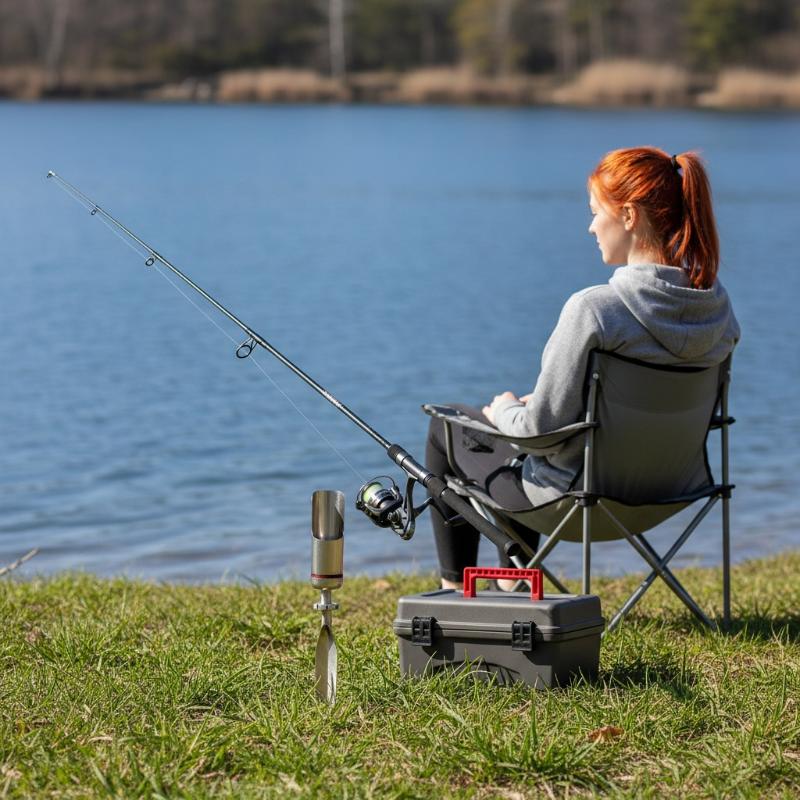 Universal Stainless Steel Fish - Fishing Rod Spinning ulasan dan harga
