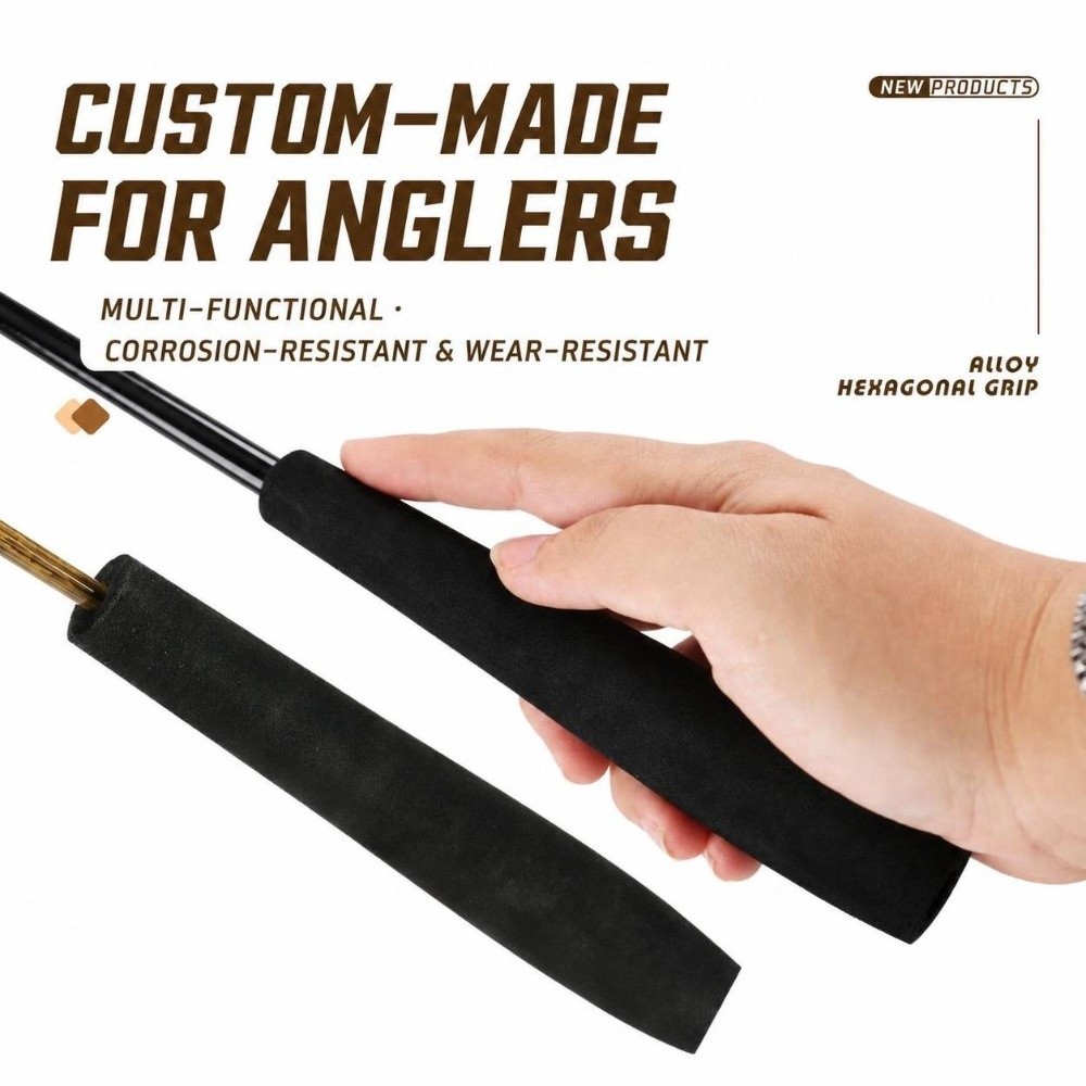 Portable EVA Fishing Rod Handl - Fishing Rod Ice ulasan dan harga
