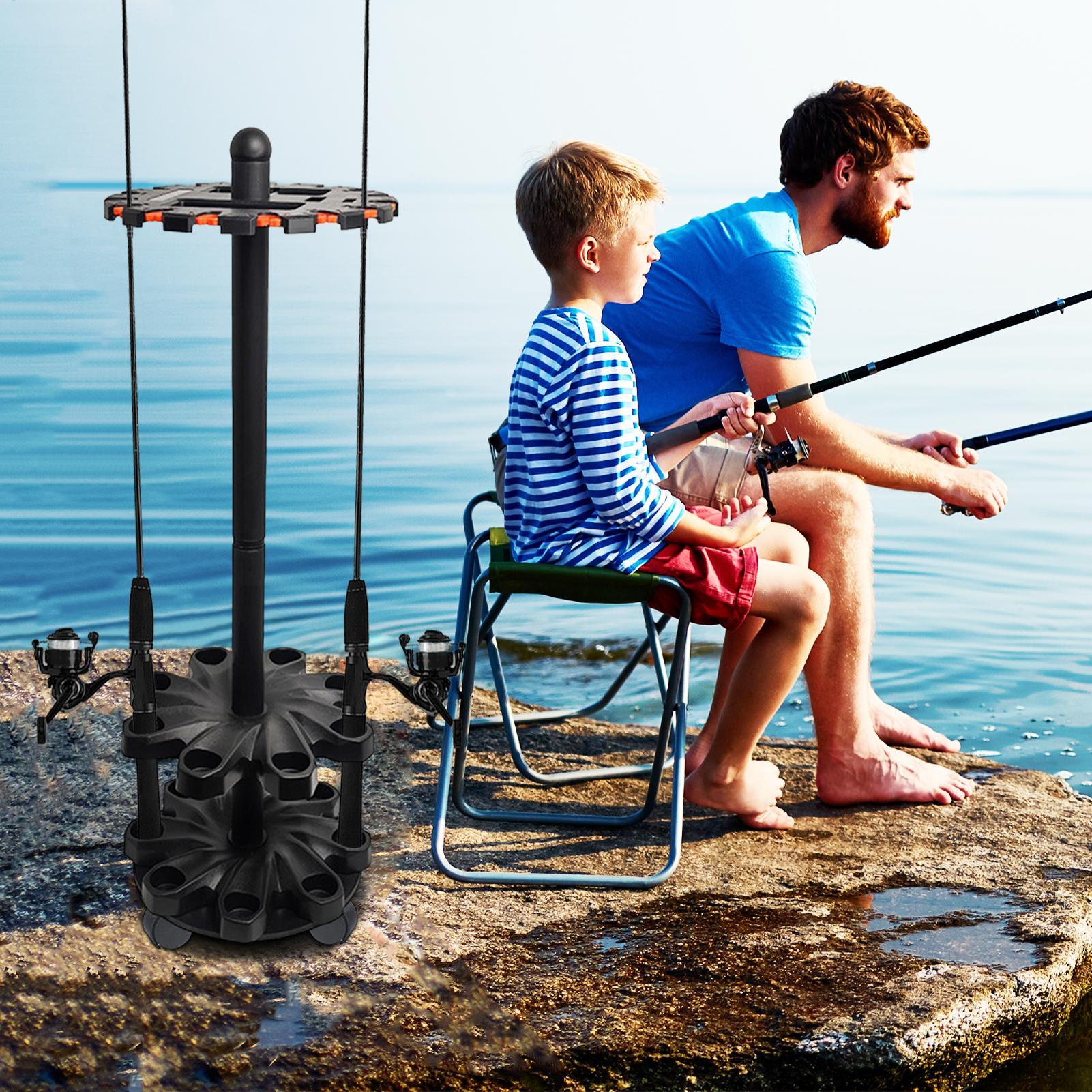 Fishing Rod Racks Angling Pole - Fishing Rod Travel ulasan dan harga
