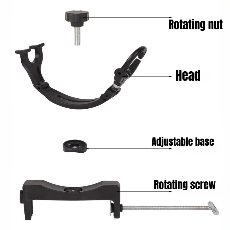 360° Rotating Adjustable Heavy - Fishing Rod Travel ulasan dan harga