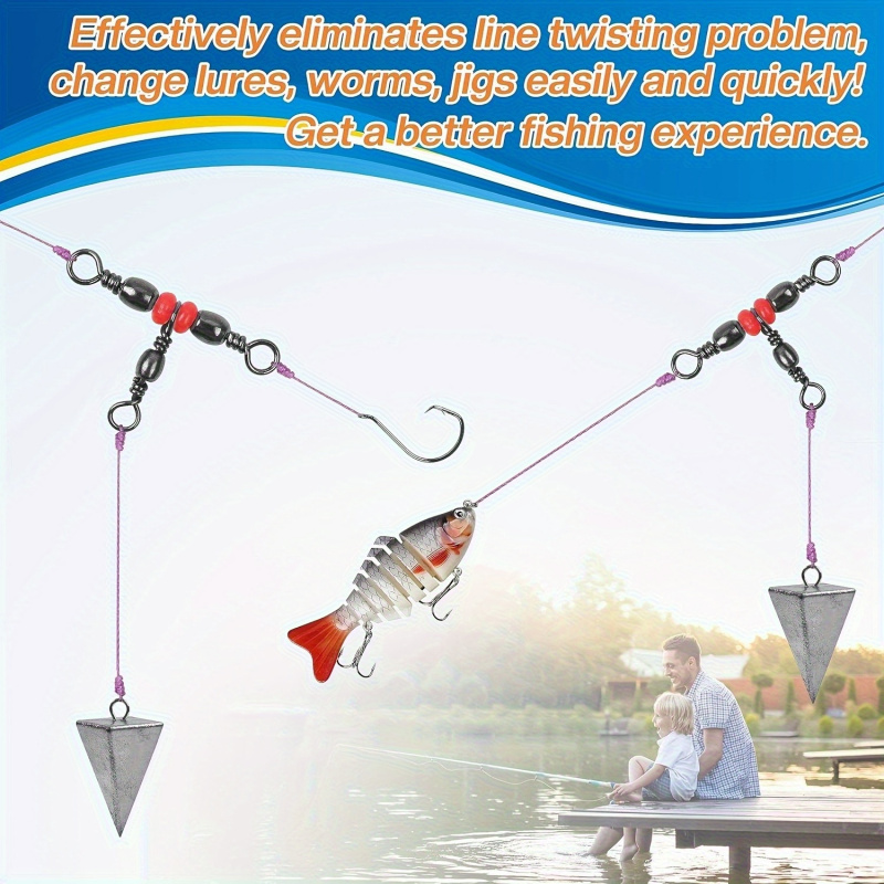 Fishing 3- Way Swivels, Packag - Fishing Rod Building Kit ulasan dan harga