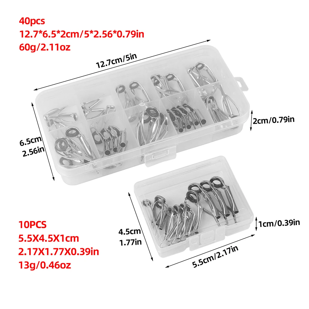 10/40pcs Fishing rod Tip Repai - Fishing Rod Tip Replacement ulasan dan harga